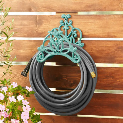 The Pioneer Woman Goldie Decorative Hose Hanger, Teal