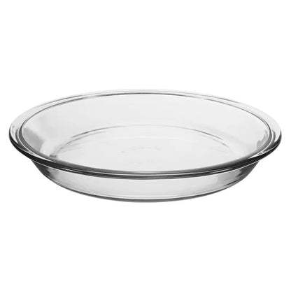 Anchor Hocking Bakeware Clear Glass 9 inch Round Pie Plate, Tempered Glass