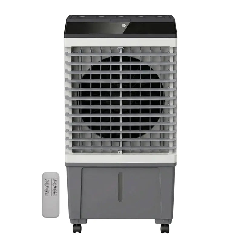 High-Capacity Evaporative Air Cooler  5.3-Gallon Tank, Remote-Controlled