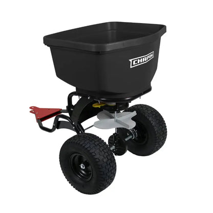 Chapin 8622B Tow-Behind Spreader  150-Pound Capacity, Auto-Stop Impeller, 11-Position Gate Adjustment