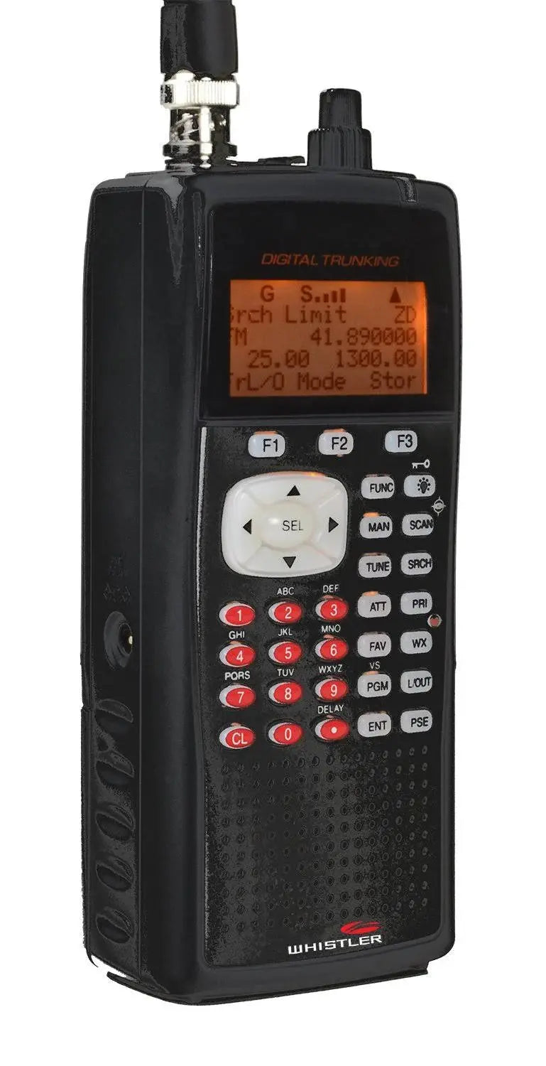 Whistler WS1040 Handheld Scanner Radio  Black Digital Frequency Monitor
