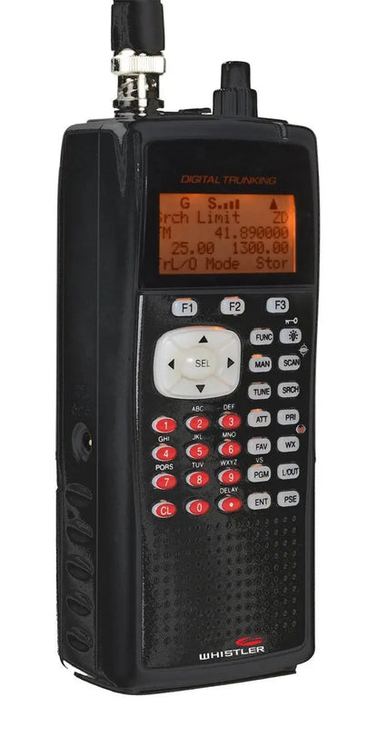 Whistler WS1040 Handheld Scanner Radio  Black Digital Frequency Monitor