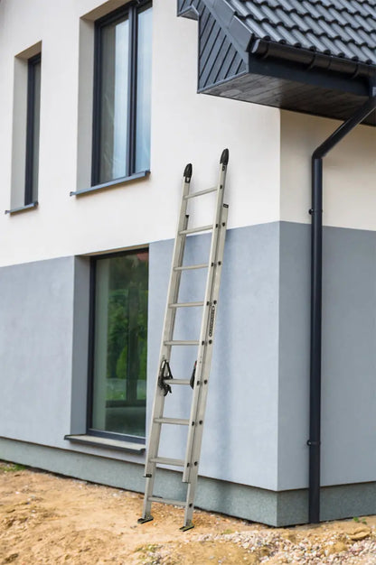 Louisville Ladder 16’ Aluminum Extension, 15′ Reach, 225 lbs Load Capacity, W-2222-16PG