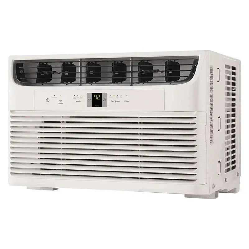 WiFi-Enabled 8,000 BTU Window Air Conditioner  Energy-Efficient Cooling with Remote, Eco Mode & Multi-Fan Speeds