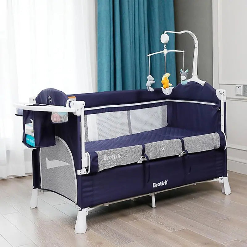 Adjustable Bedside Bassinet  Compact, Breathable Sleep Solution for Newborns