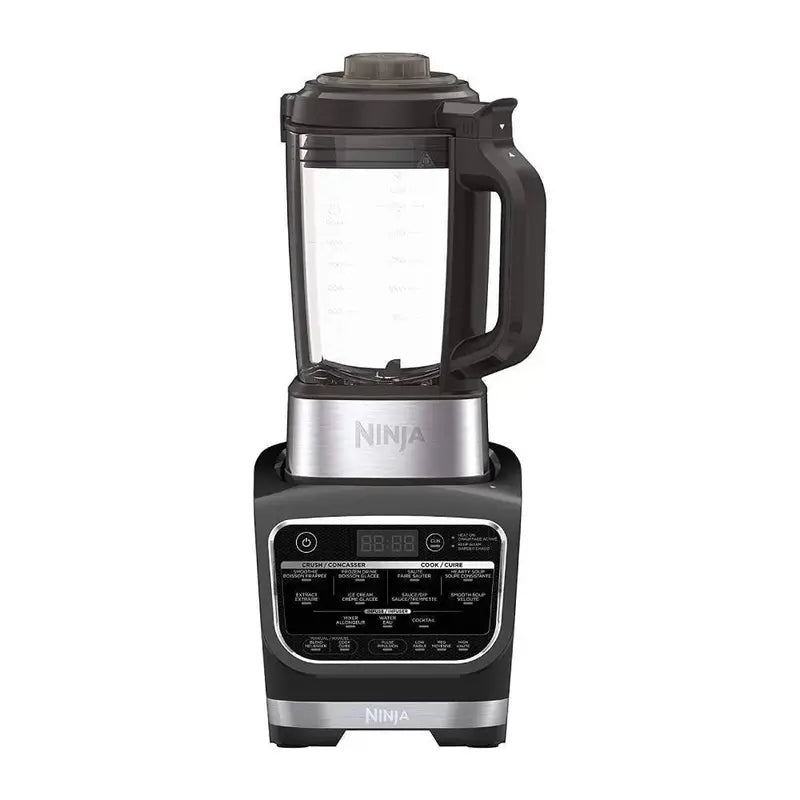 Ninja Foodi Cold & Hot Blender  64 oz Nonstick Glass Pitcher with 1400 Peak Watts for Smoothies and Hot Soups