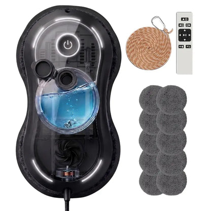 5600Pa Automatic Window Cleaning Robot with Remote Control and Precision Spray System