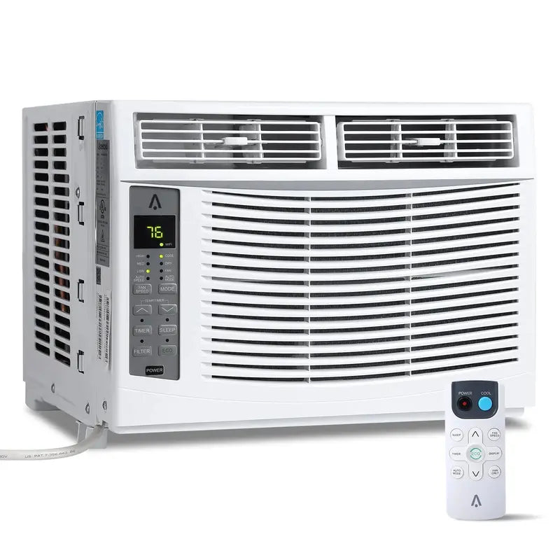 6000 BTU Window Air Conditioner  Energy-Efficient Cooling for Rooms up to 250 Sq Ft
