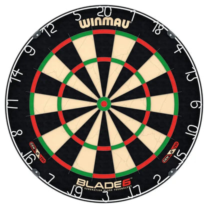 Winmau Professional Bristle Dartboard  Sixth Gen, Density Control, Ultra-Thin Wire, Rota-Lock System, Tournament Grade Sisal
