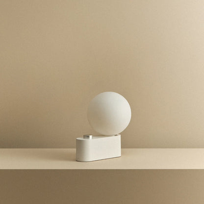 Alumina Multi-Use Lamp in Chalk