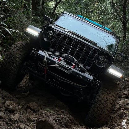 13,500-Lb Electric Winch  12V DC Off-Road Recovery Tool with Dual-Function Wireless Remote
