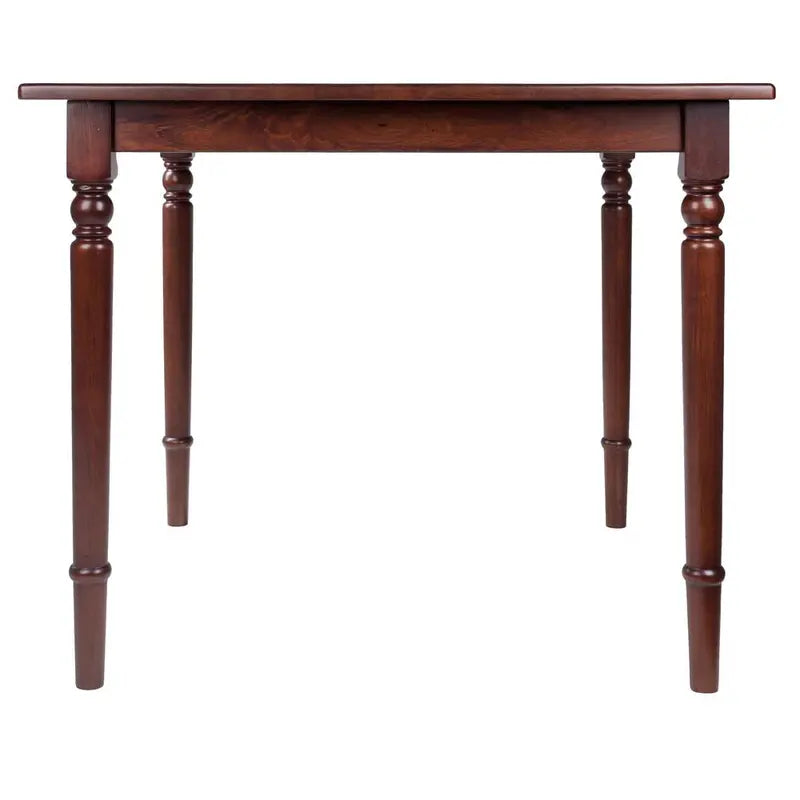 Winsome Wood Mornay Square Dining Table, Walnut Finish