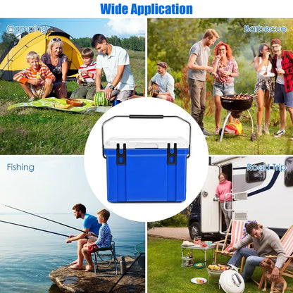 High-Performance Camping Cooler  26/58/79-Quart Options with 4-Day Ice Retention