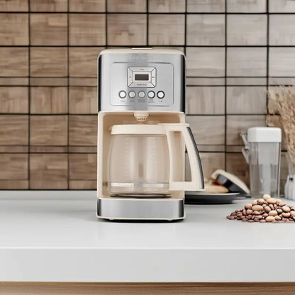 Cuisinart DCC-3200P1 Fully Automatic Coffee Maker  Brew Strength & 14 Cup Options