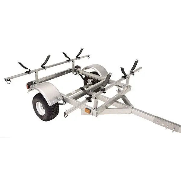 Malone LowMax 2-Kayak Trailer  600-Lb Capacity, Galvanized Steel Frame, LED Lighting, and 70-MPH Rated Tires