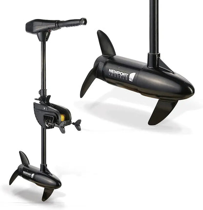 Newport Thrust Saltwater Transom Mounted Trolling Electric Motor w/LED
