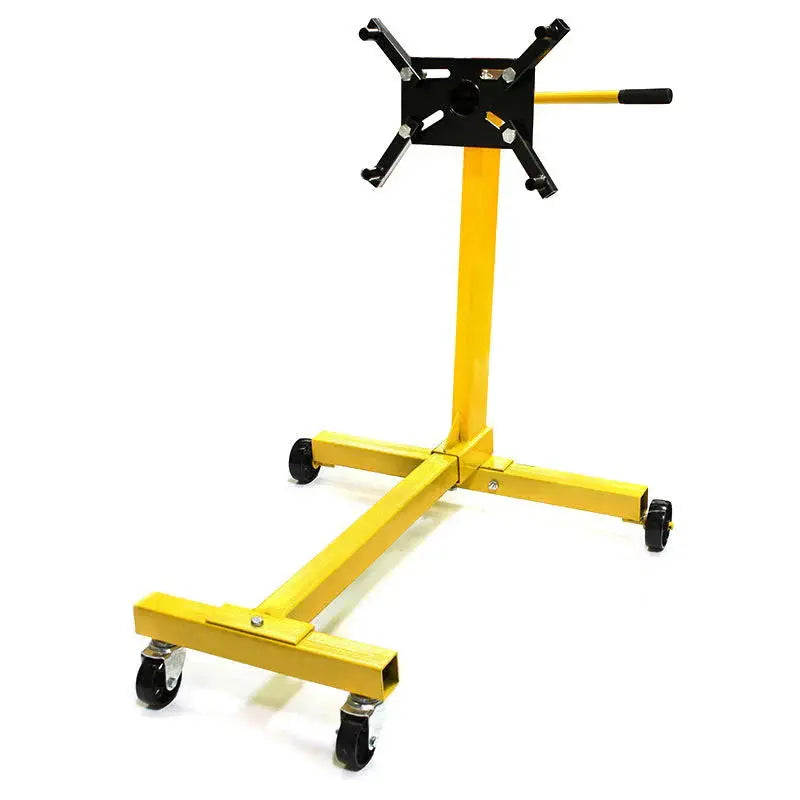 Professional 1000 lb Rotating Engine Stand Hoist  4-Leg Automotive Lift