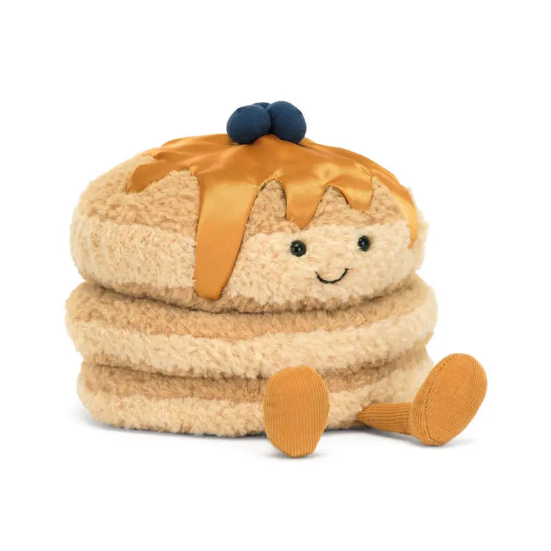 Jellycat Pancake Plush Toy  Soft Food-Themed Cuddly Stuffed Animal