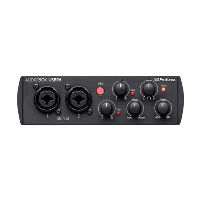PreSonus AudioBox Studio Ultimate Bundle  25th Anniversary Edition: USB Audio Interface, Studio Monitors, Headphones, Condenser Mic & Production Software