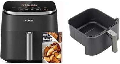 COSORI Compact 6-Quart 9-in-1 Air Fryer  Turbo-Speed Performance with Even Heat Distribution