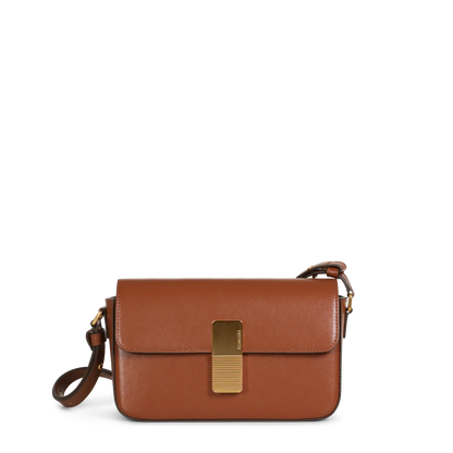 Monceau Baguette - Cuir Box Camel