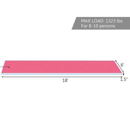 Extra-Large Floating Water Pad  Tear-Resistant XPE Foam Mat (18′ x 6′ or 12′ x 6′)