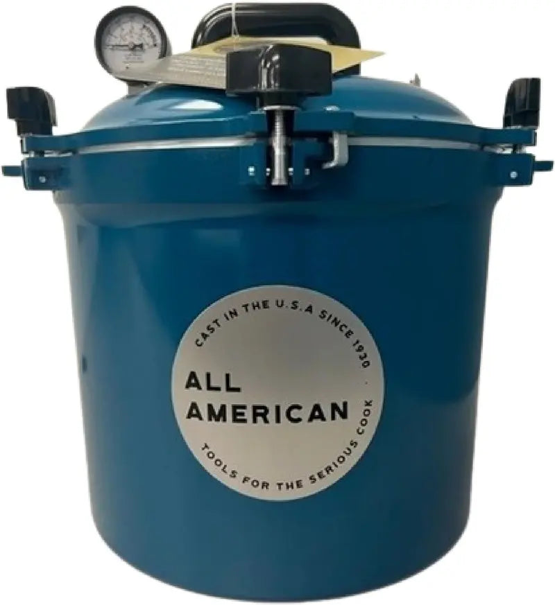 All-American 1930 21.5-Quart Pressure Cooker & Canner  Metal-to-Metal Seal, Stovetop Compatible (Gas/Electric/Induction), Made in USA