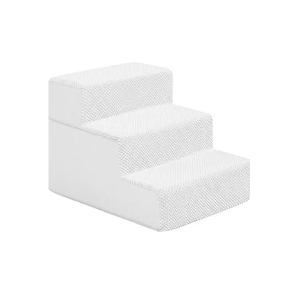 Adjustable Indoor Pet Stairs for Small Dogs  3 to 5 Steps, Lightweight & Non-Slip Surface