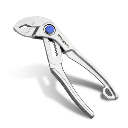 WORKPRO 4-Inch Compact Water Pump Plier for Tight-Space Plumbing and Maintenance Tasks