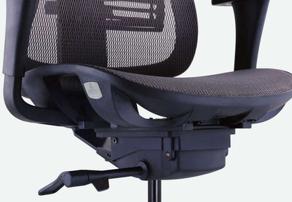 Chaise ergonomique de bureau - WAVE en mousse et maille