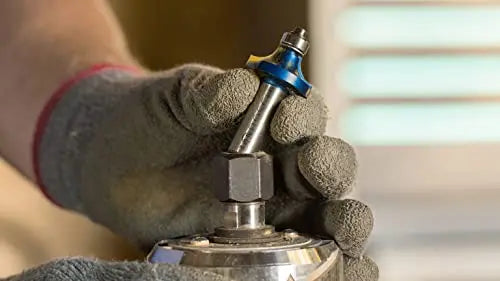 BOSCH 2.25 HP Fixed-Base Router, Aluminum, 12 AMP Motor, Adjustable Speed, Includes Accessories