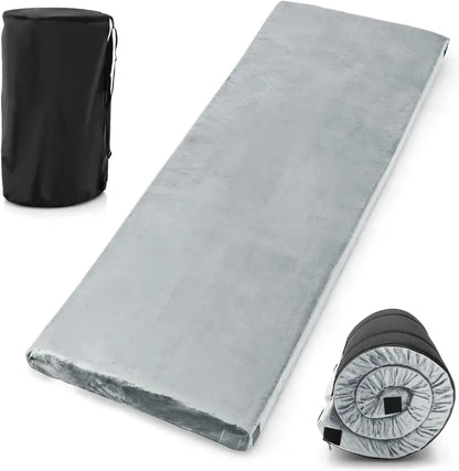 Waterproof Memory Foam Camping Mat  Roll-Up Floor Mattress with Carry Bag for Travel or Outdoors