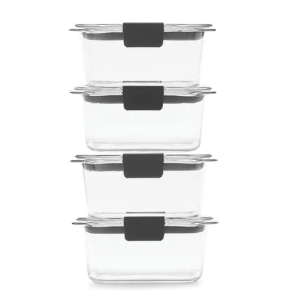 Airtight, Leakproof Stackable Food Storage Containers for Freshness and Space Efficiency