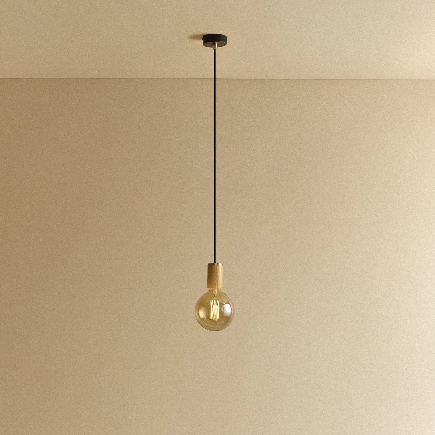 Gaia Pendant Light in Oak