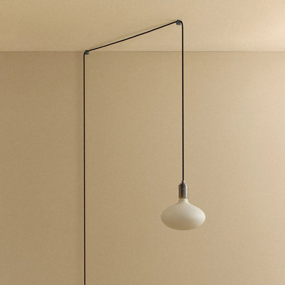 Oval II Plug-In Pendant in Graphite