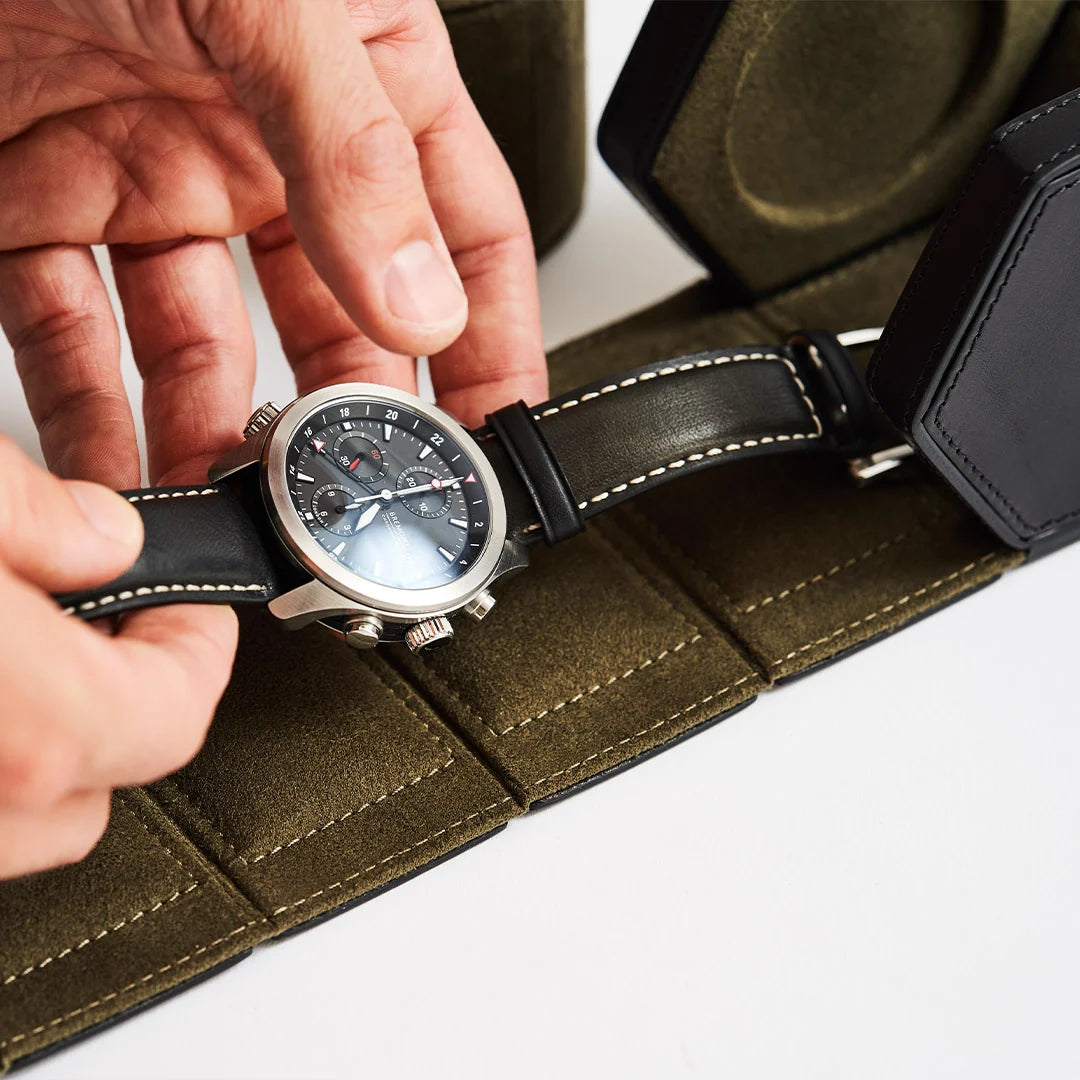Single Watch Roll - Black