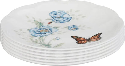 Butterfly Meadow 28-Piece Classic Dinnerware Set  Ceramic Tableware Collection