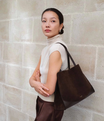 Medium Oak | Suede Moka