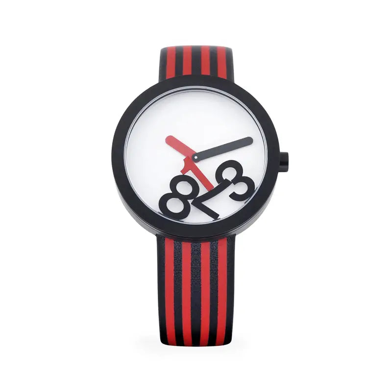 Hey Studio Red Time For Fun Analog Watch