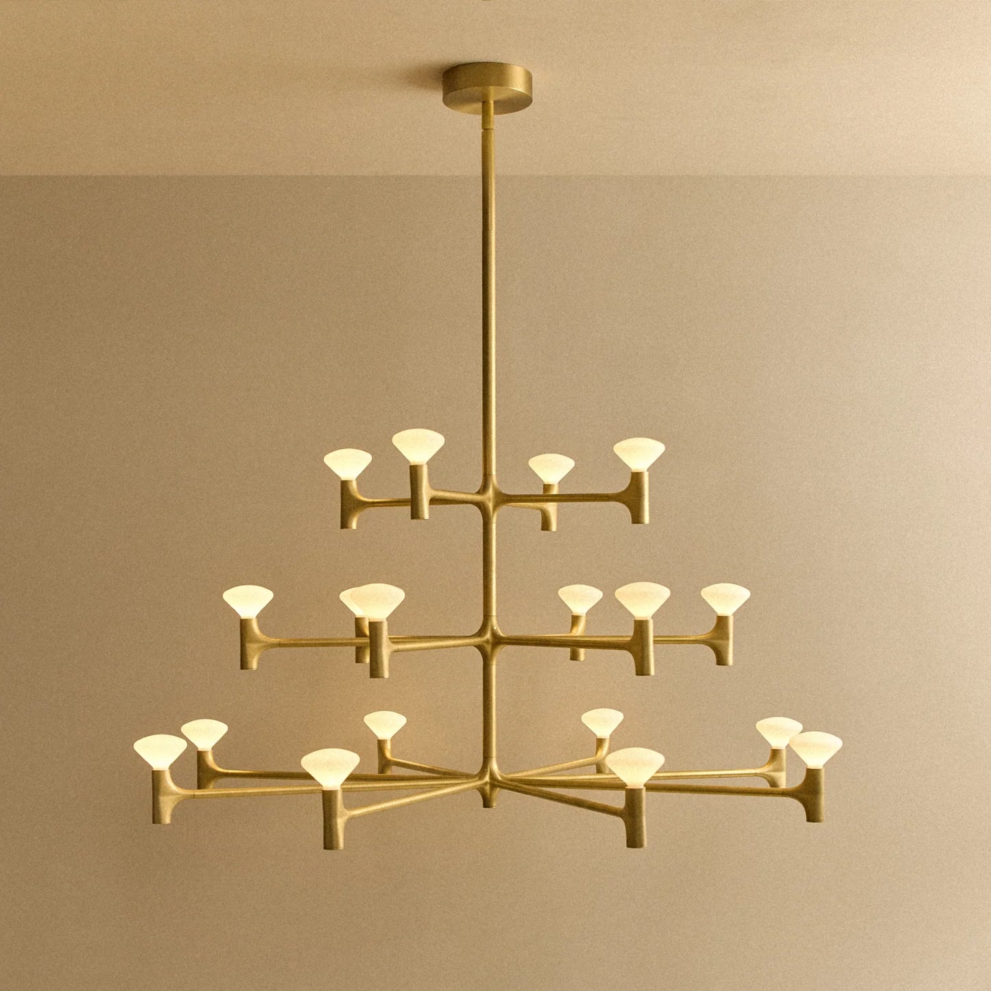 Root Three-Tier Chandelier