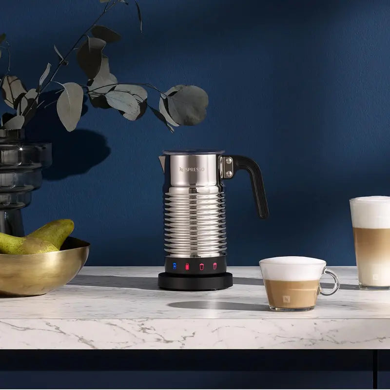 Nespresso Aeroccino 4 Milk Frother  Cold & Hot Foam in Under a Minute