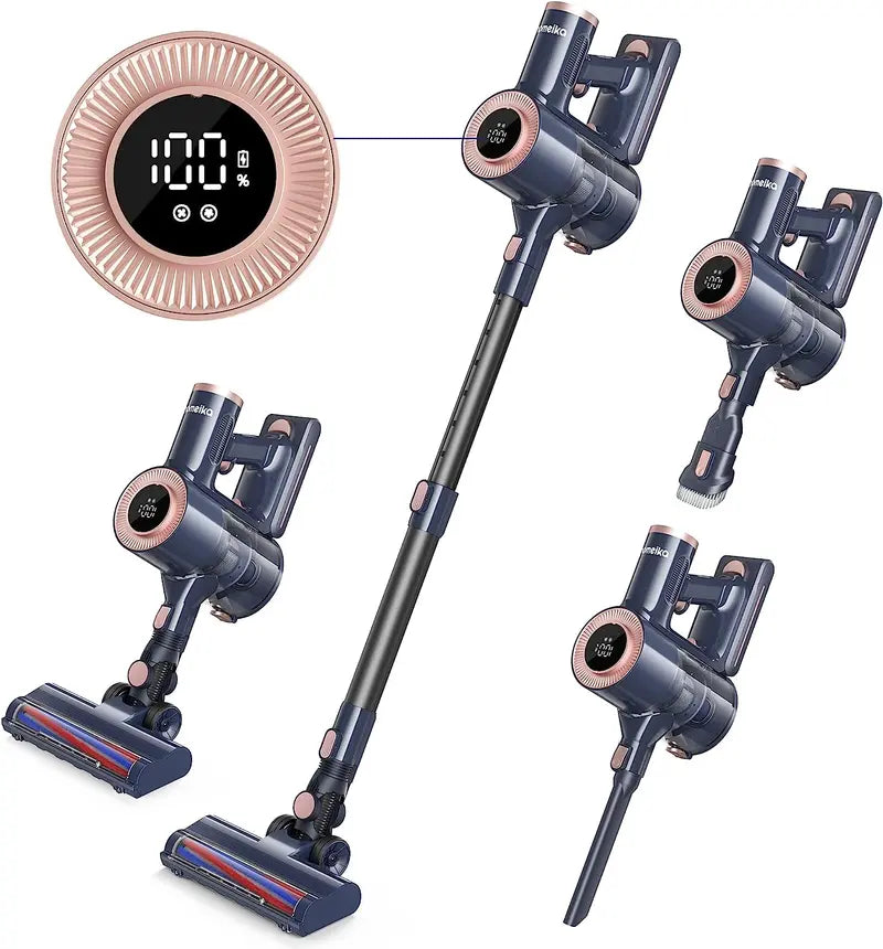Homeika Cordless Vacuum Cleaner  20KPa Suction with Real-Time LED Display