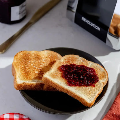 Revolution Cooking InstaGLO R810 Toaster  Matte Black Finish, Rapid Radiant Heating