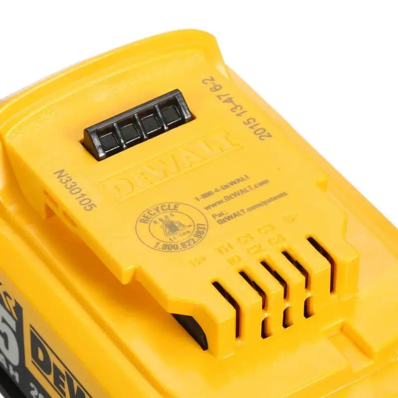 DEWALT 20V MAX XR Premium Lithium-Ion 5.0Ah Battery Pack (2 Pack) DCB205-2