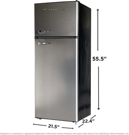 Frigidaire Platinum Series 7.5 cu. ft. Apartment Fridge  2-Door Stainless Steel Combo