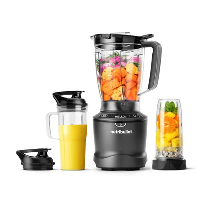 nutribullet SmartSense Blender Combo — 1400W High-Performance System with Intelligent Program Recognition