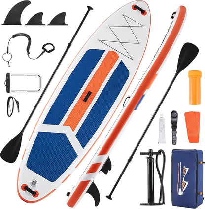 All-Level Inflatable Stand-Up Paddle Board  Lightweight, Portable & Beginner-Friendly