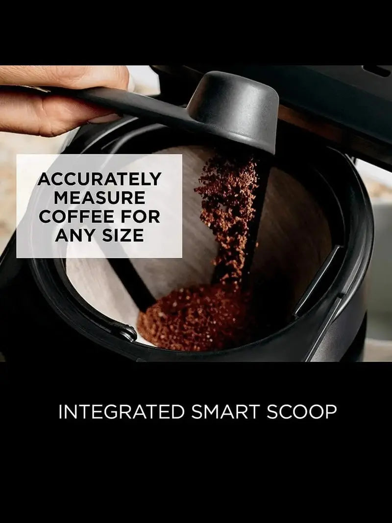 Ninja CM401 10-Cup Coffee Maker  4-Brew Style Machine with Frother, Glass Carafe, and Built-in Reservoir