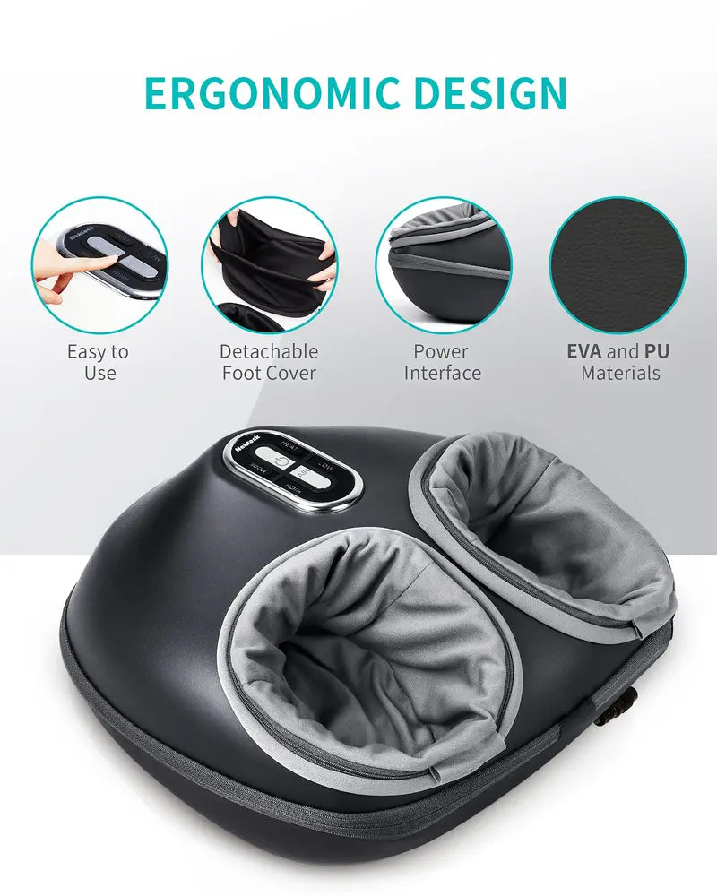Nekteck Shiatsu Foot Massager with Adjustable Heat Therapy