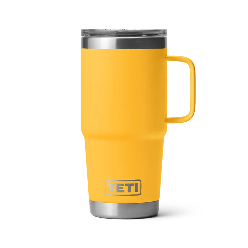 Yeti Rambler 20oz Travel Mug with Stronghold Lid Alpine Yellow